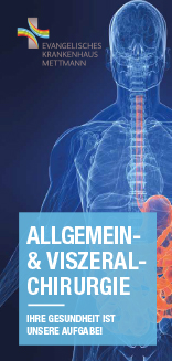 Titelbild Flyer Allgemein- und Viszeralchirurgie